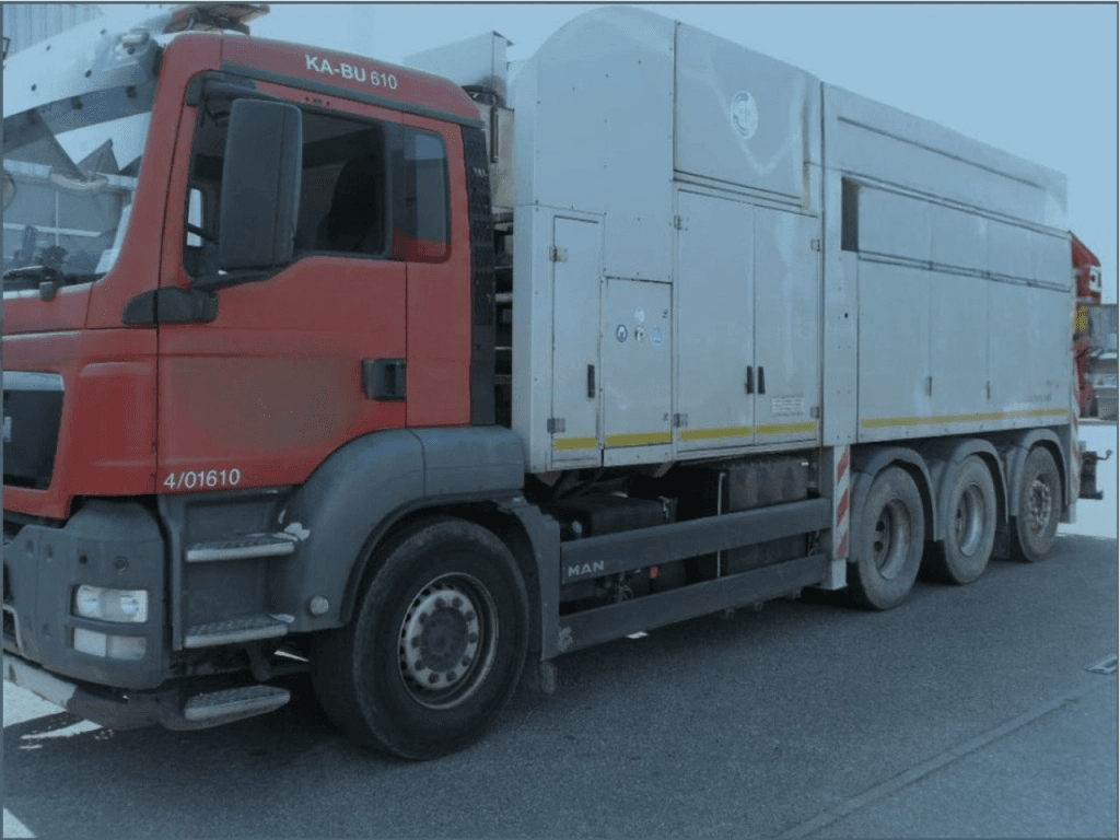 TGS 35.480 / Saugbagger MTS 12m³ / 8x4-4BL