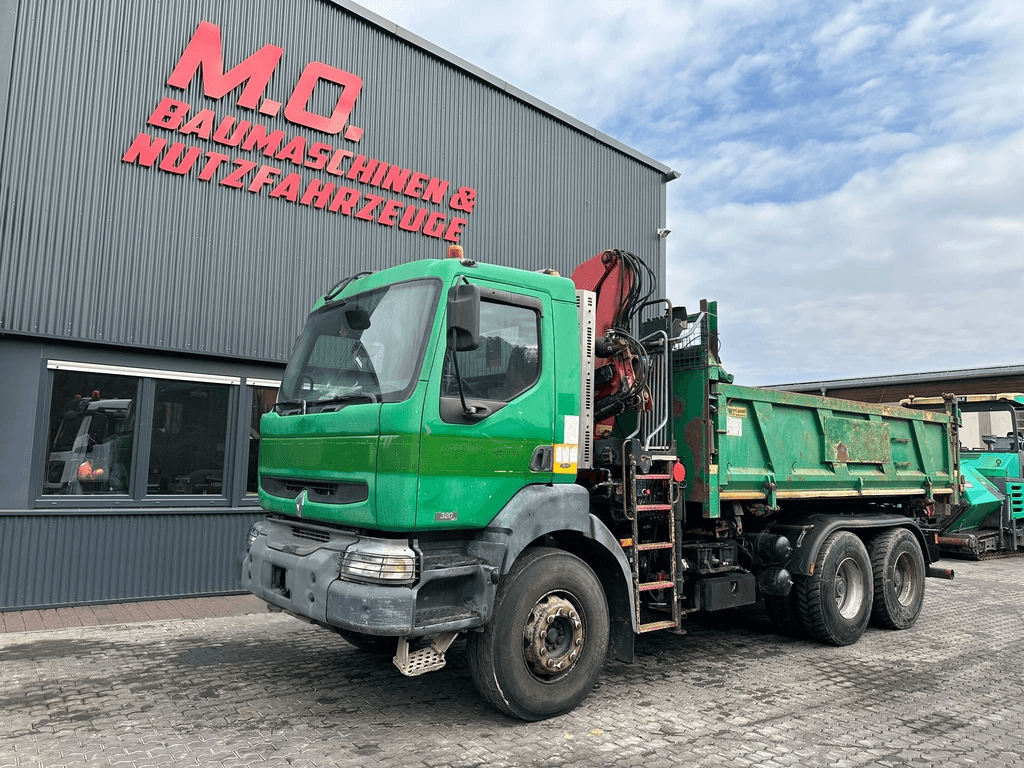 Kerax 320 dCi / 6x4 / Dreiseitenkipper / Kran